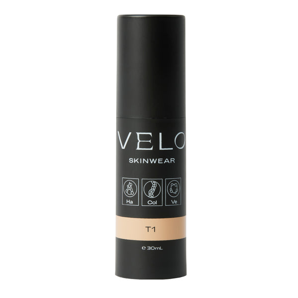 Bottle of the Velo Beauty BB cream for fair skin.